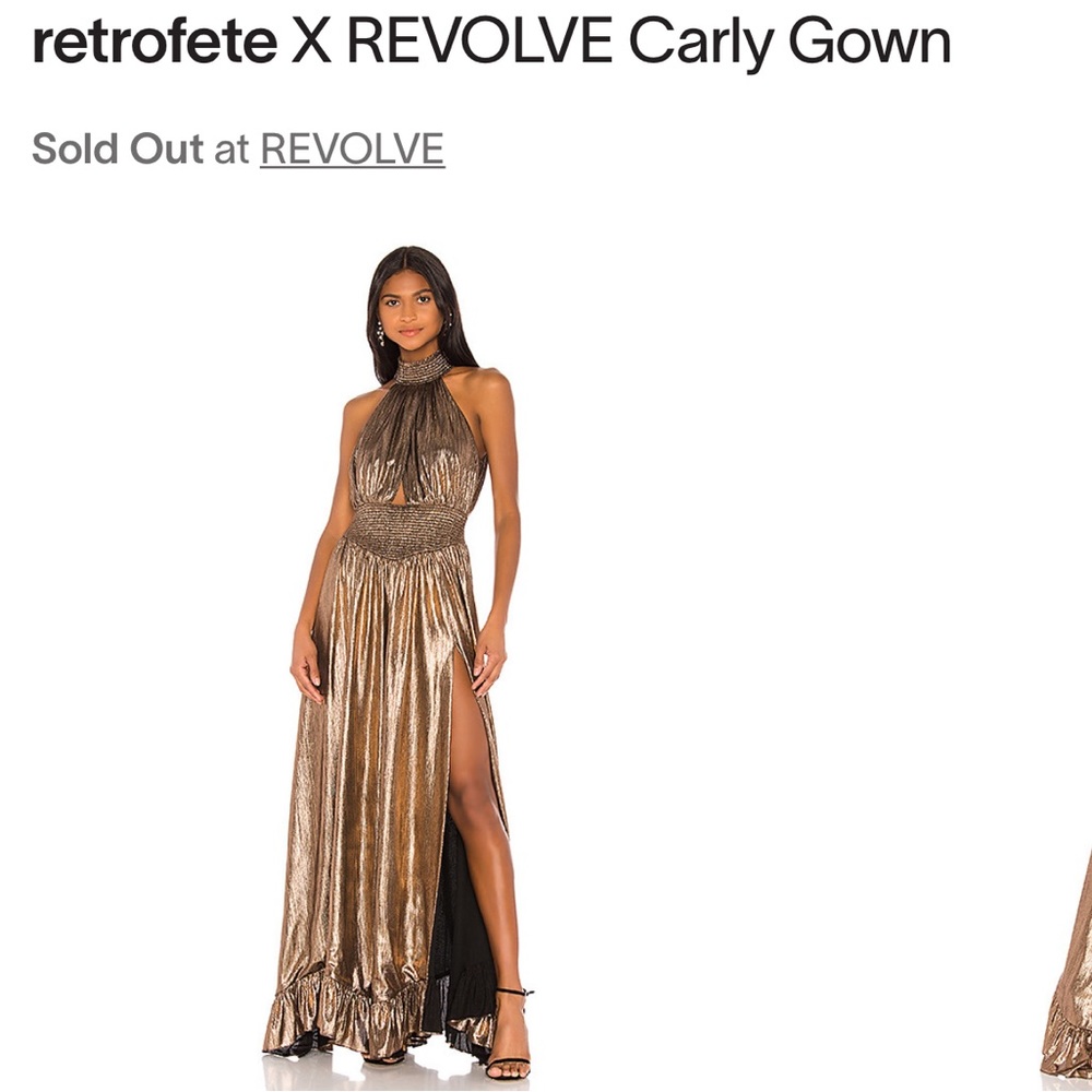Limited edition retrofete x revolve dress gown